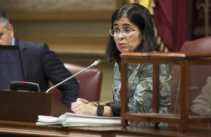 Pleno del Parlamento de Canarias (29/11/17)