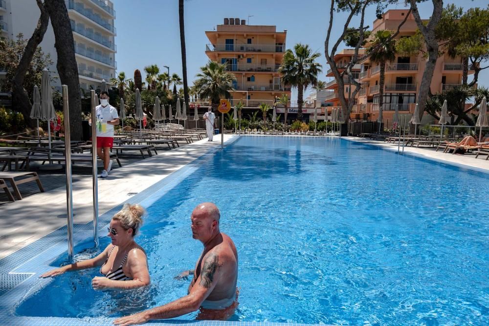 So genießen die ersten Post-Corona-Touristen Mallorca