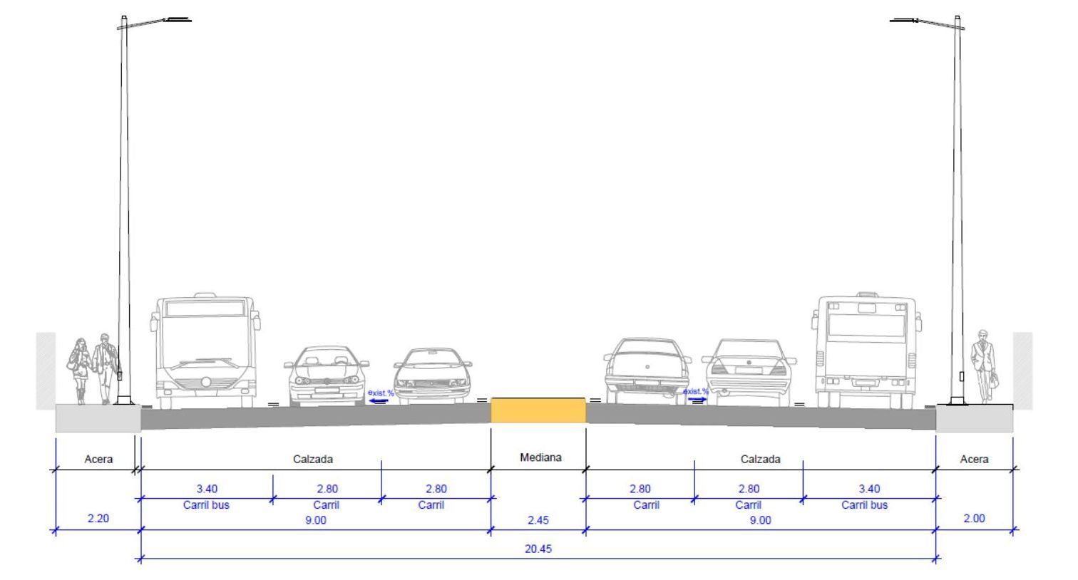 Proyecto que impulsa Transportes para Aguilera, con seis carriles de circulación