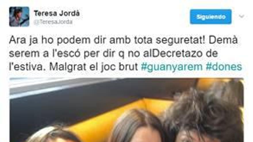 El viatge de tornada, narrat en directe a Twitter