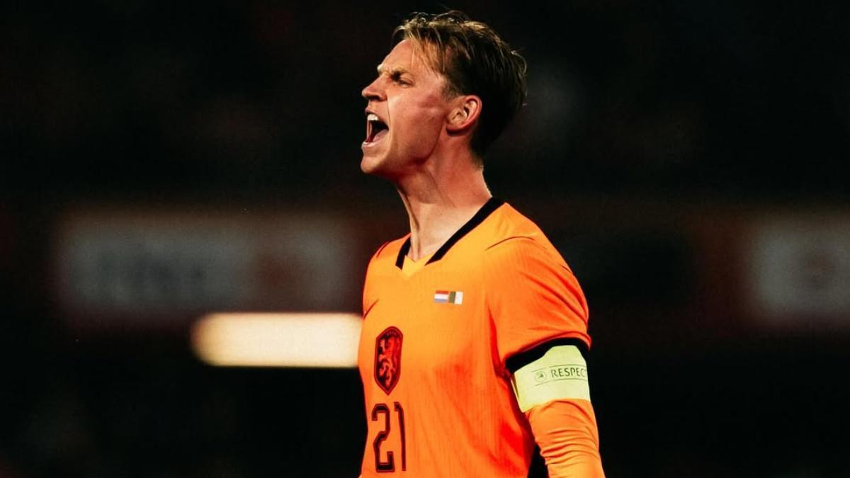 Frenkie de Jong, víctima de la polémica del Mundial