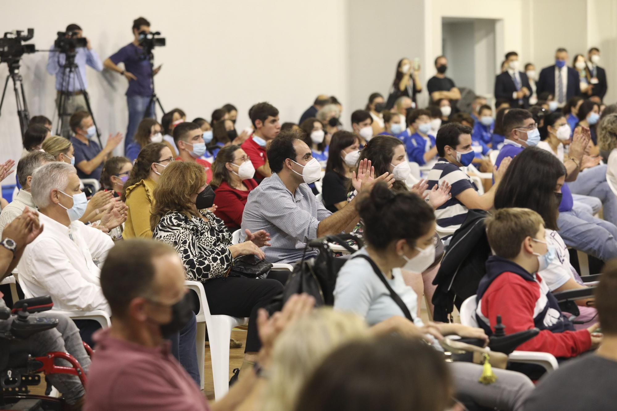 Teresa Perales, en Avilés