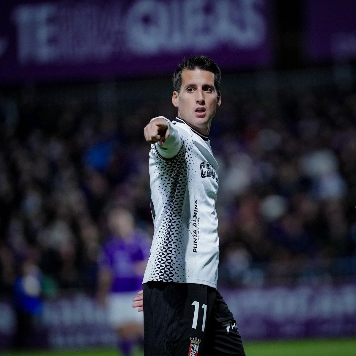 Juanto Ortuño en un partido del Ceuta