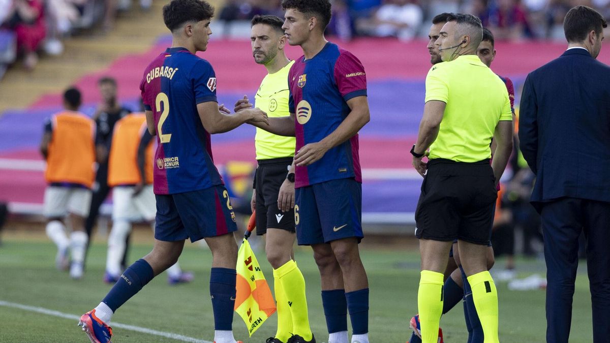 ¡Sergi Domínguez debuta con el Barça Atlètic! El defensa se ha convertido en la revelación de la temporada