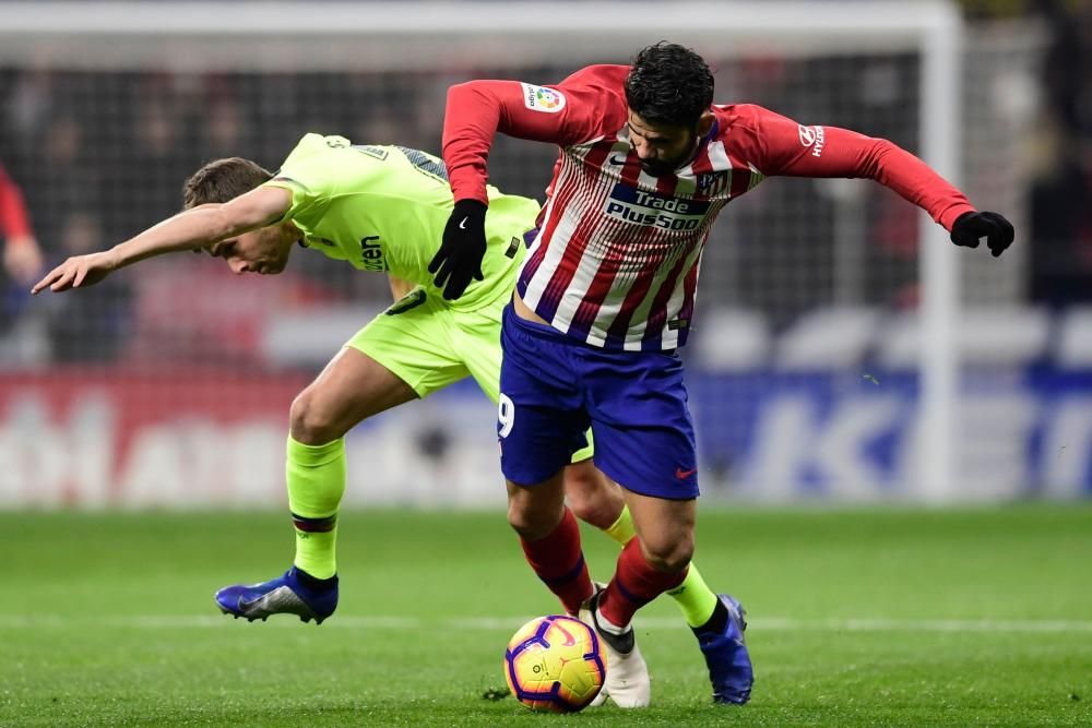 Las imágenes del Atlético de Madrid - Barcelona.