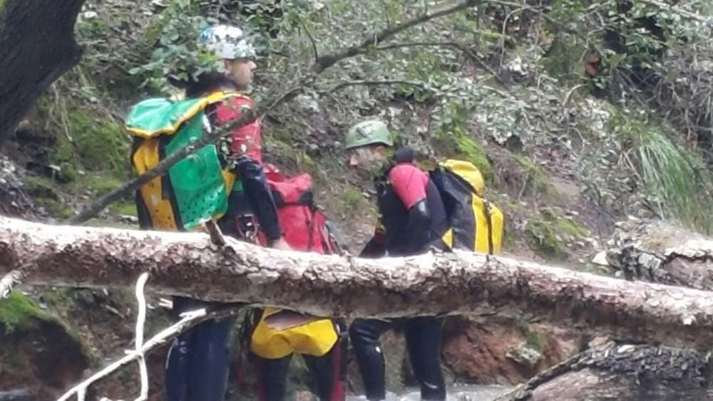 Accidente mortal en el torrente de Coanegra