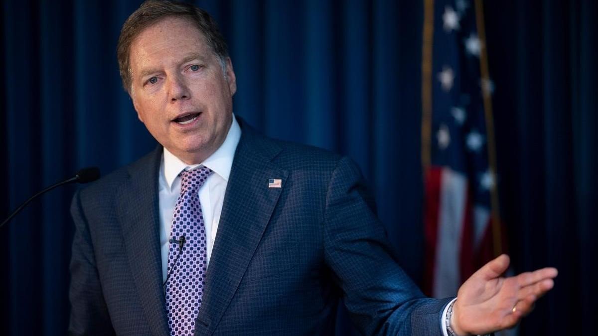 El fiscal para el distrito sur de Nueva York, Geoffrey Berman.