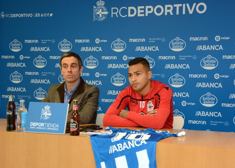 Carmelo del Pozo presenta a Nahuel Leiva