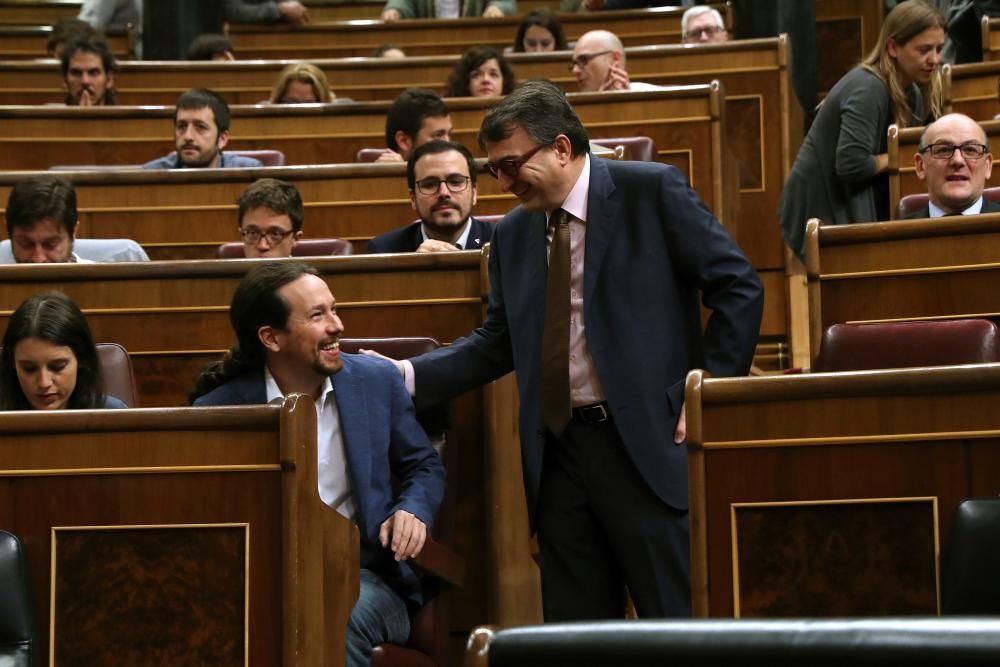 El Congreso celebra la moción de censura a Mariano Rajoy