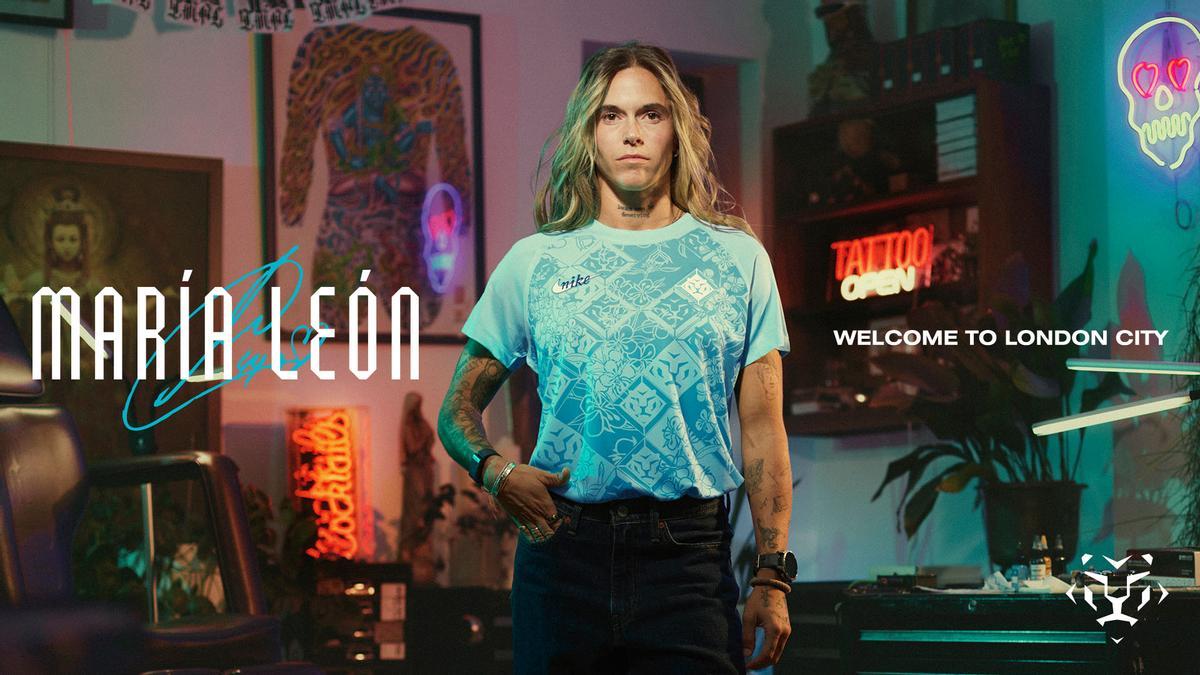 María León, nueva jugadora del London City
