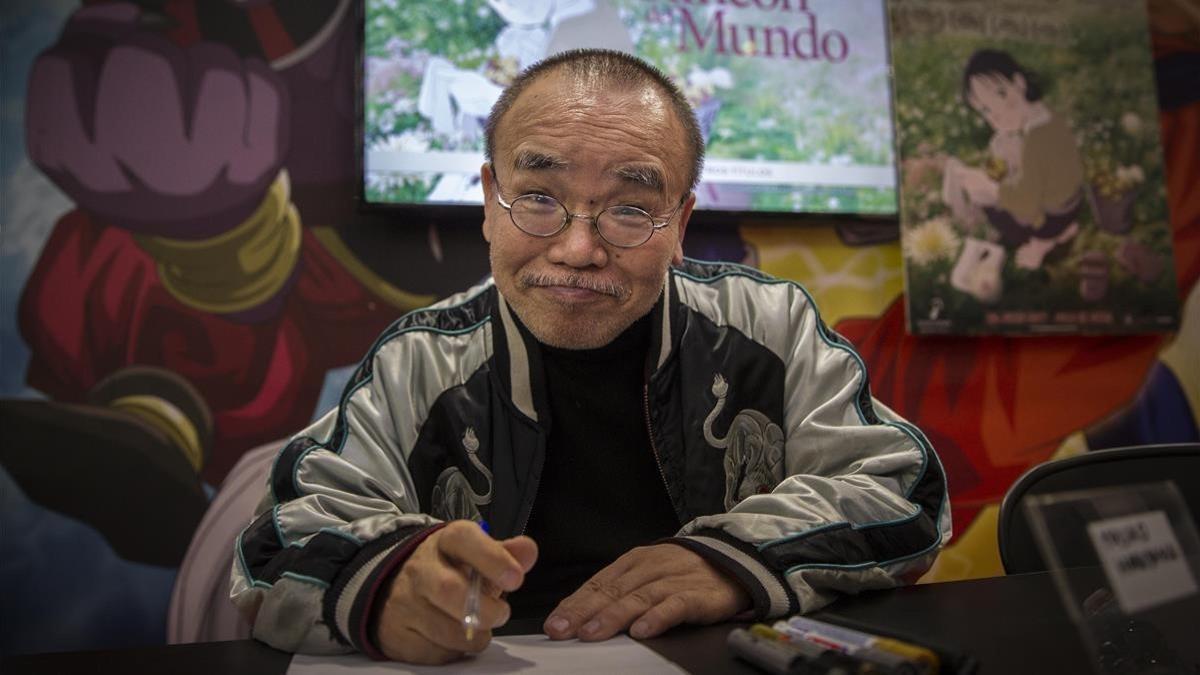 El director de animación Masao Maruyama, este jueves en el Salón del Manga.