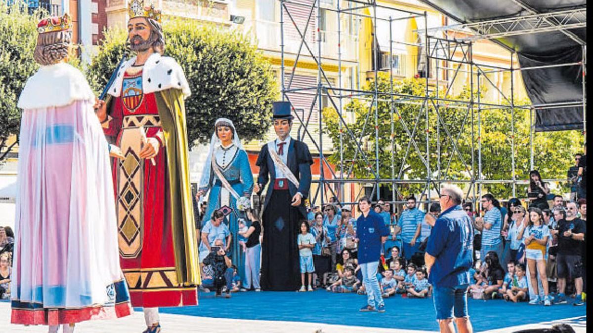 La Colla Gegantera de Sallent serà una de les participants en la cita que se celebrarà aquest cap de setmana a Montserrat.