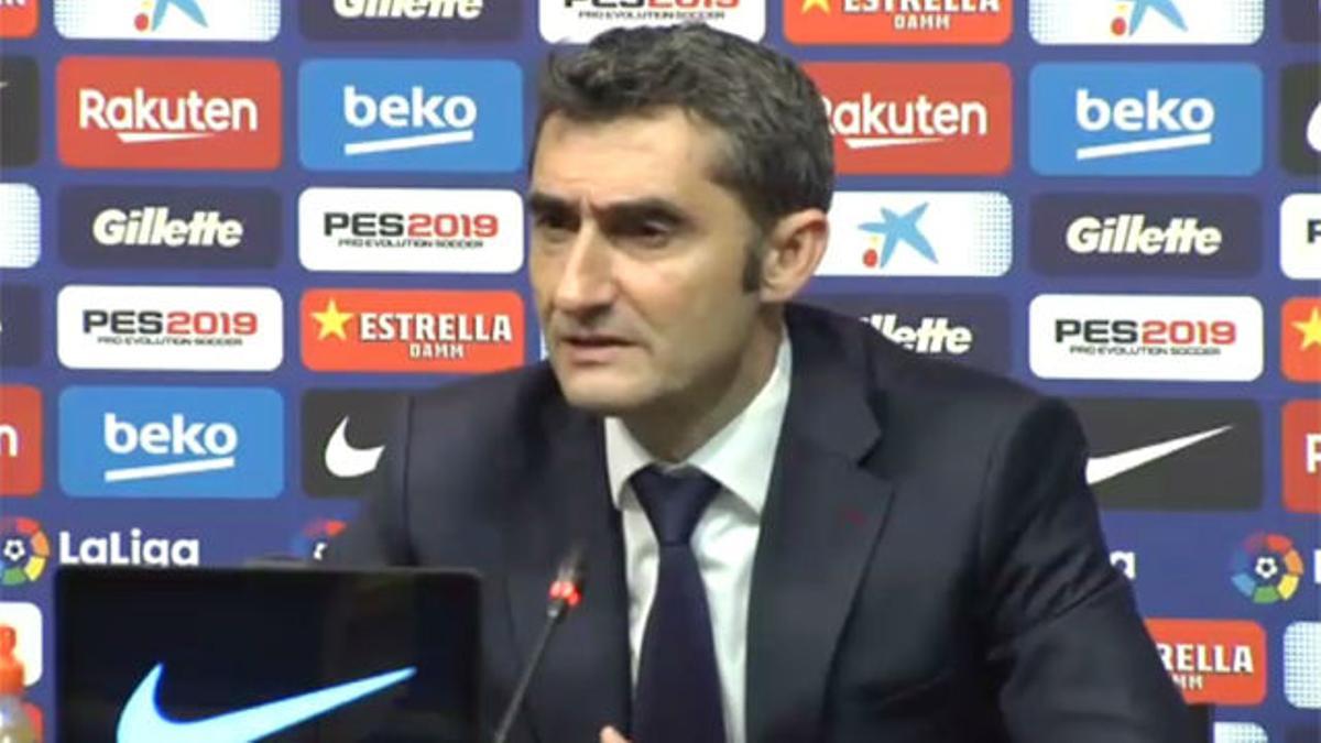 Valverde analizó la victoria ante el Eibar