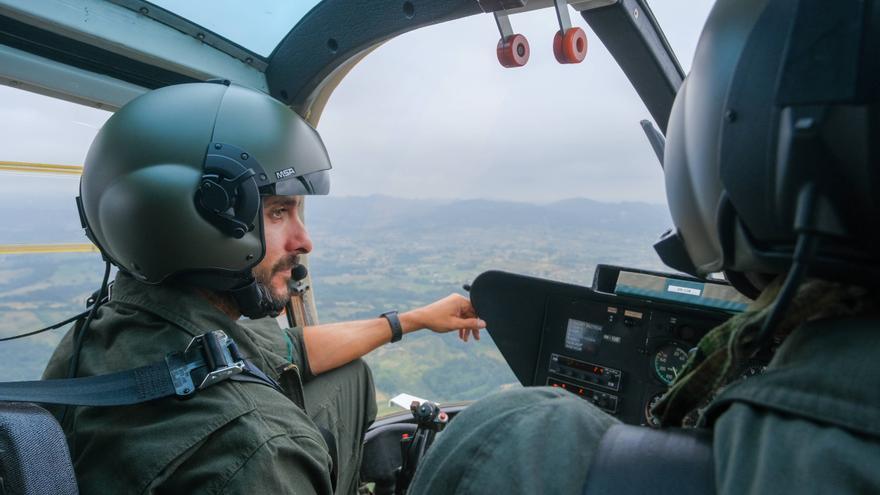 Alguien voló el Cuco que todo lo ve en Asturias: el servicio aéreo de la Guardia Civil cumple 50 años