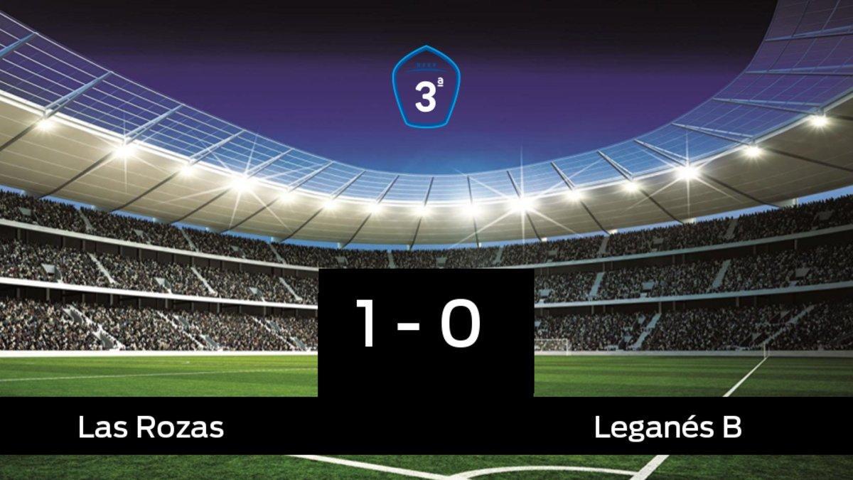 Los tres puntos se quedaron en casa: Las Rozas 1-0 Leganés B