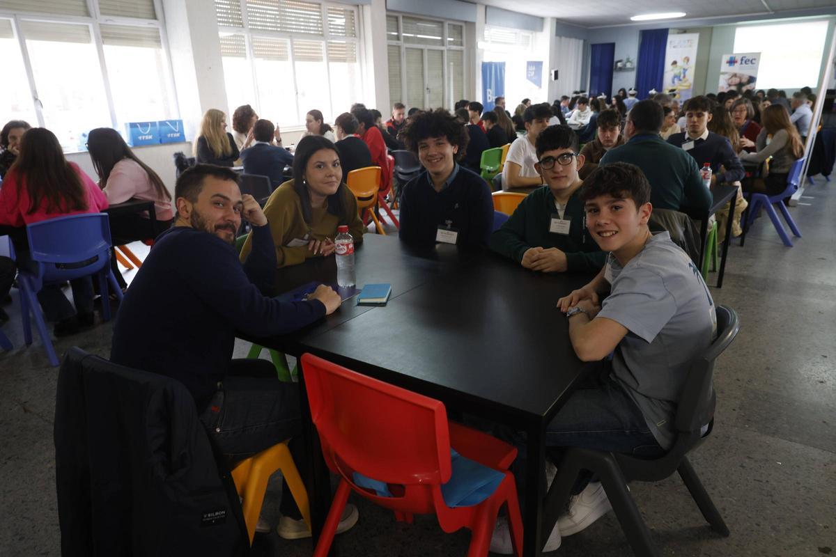 Networking del colegio Montedeva, en Gijón