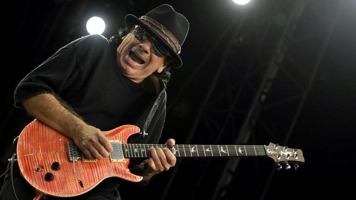 Carlos Santana.