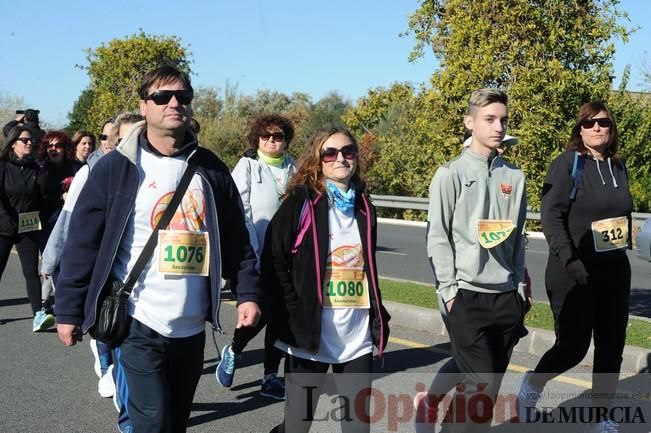 Carrera popular AFACMUR y La7TV en La Alberca: senderistas