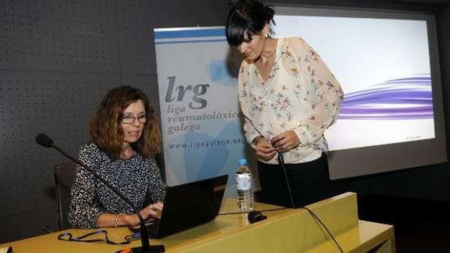 Un momento de la conferencia de ayer en el Auditorio.