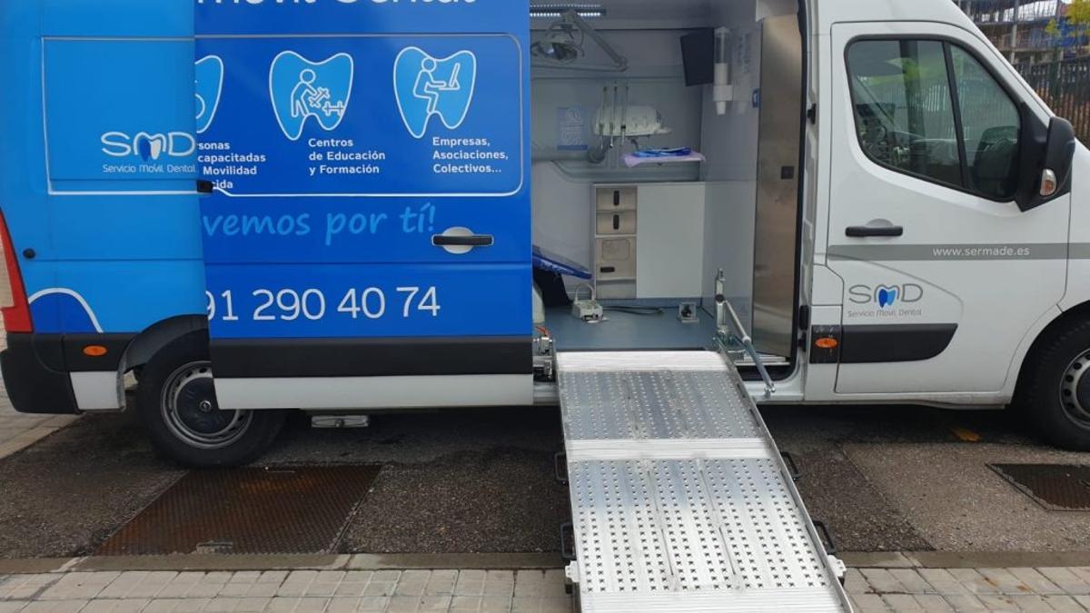 Clínica dental móvil de la Comunidad de Madrid