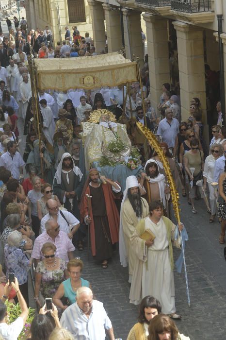 Procesión del entierro de la Virgen en Elche