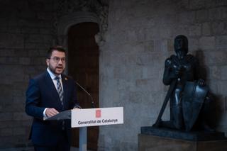 Aragonès pide reformar la malversación tras la derogación de la sedición