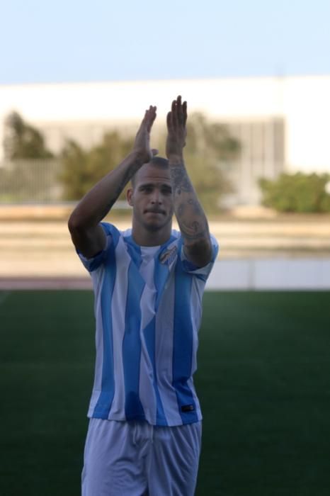 Entrenamiento de puertas abiertas del Málaga CF