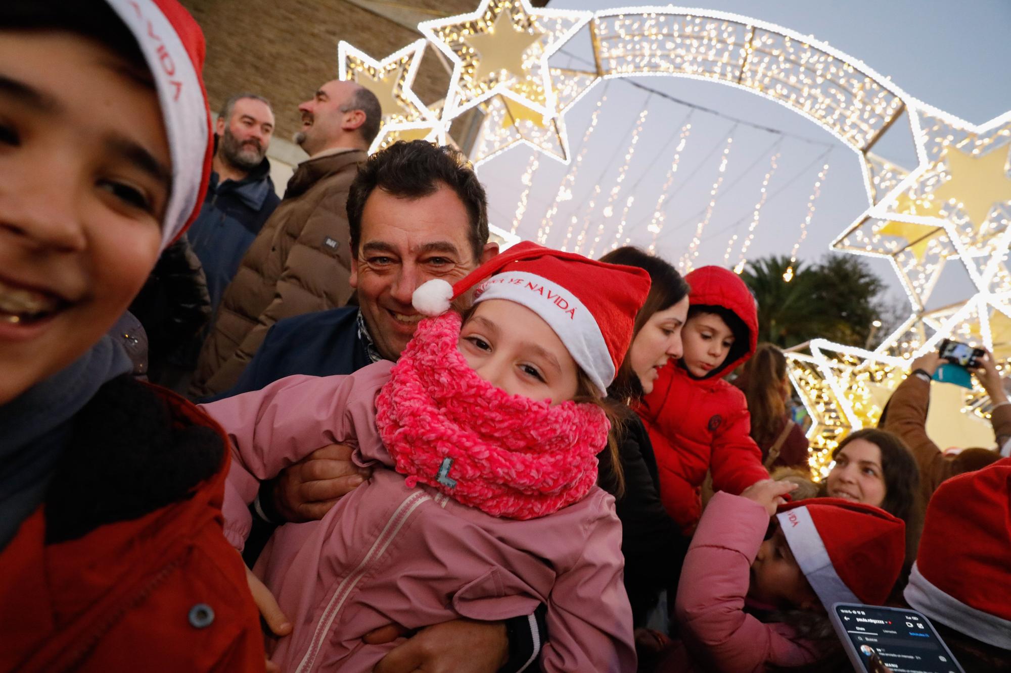 En imágenes: así luce la Navidad en Corvera