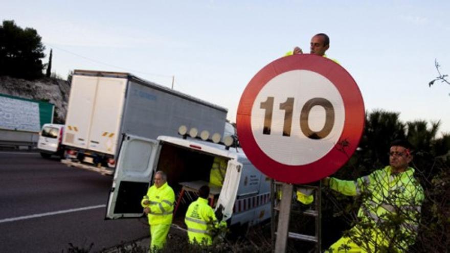 Las multas caen un 60 por ciento una semana después de los 110km/h