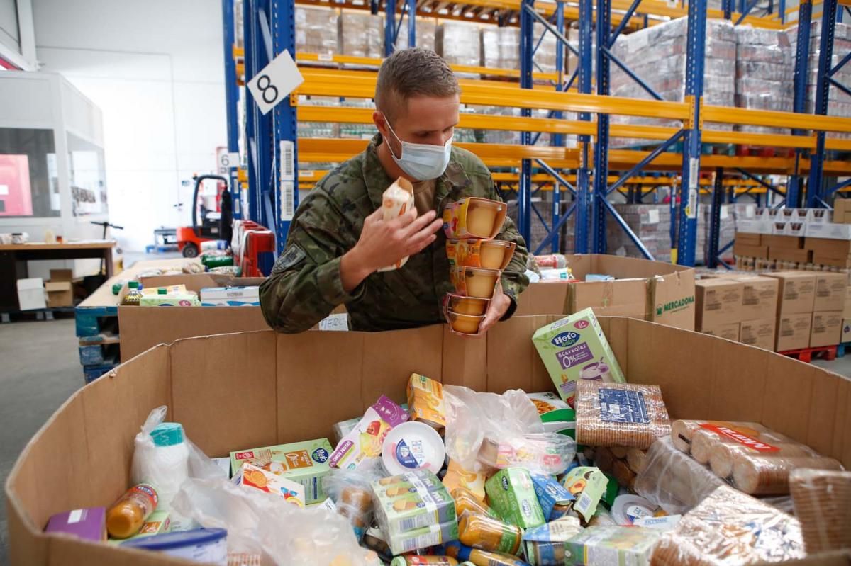 La crisis del covid-19 reiventa al Banco de Alimentos