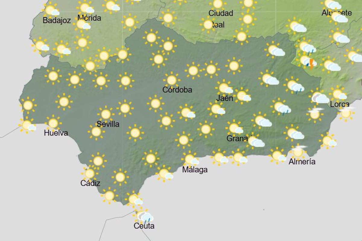 Estado del cielo para el martes 1 de septiembre