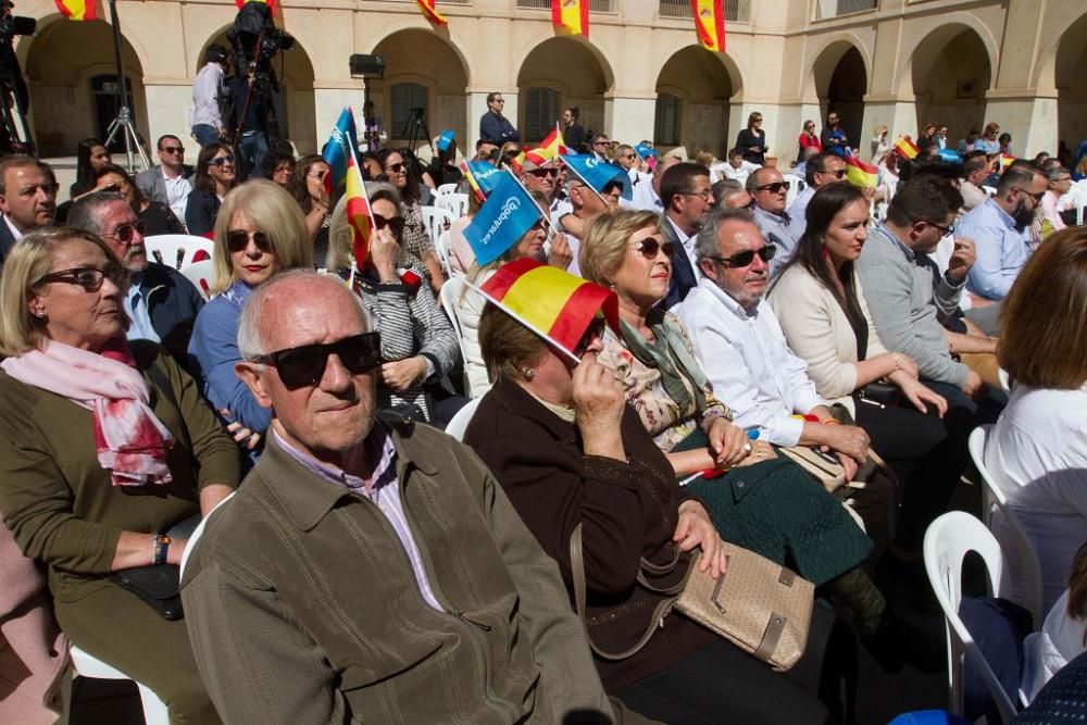 Acto de presentación de Noelia Arroyo como candidata a la alcaldía de Cartagena