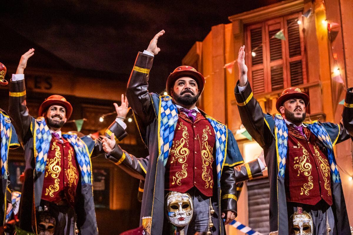 Comparsa 'El asesino de comparsistas'. Final COAC Málaga 2026