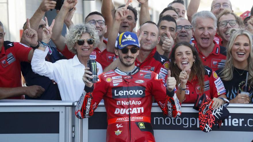 Bagnaia continua intractable i suma una nova «pole» al circuit d’Alcanyís