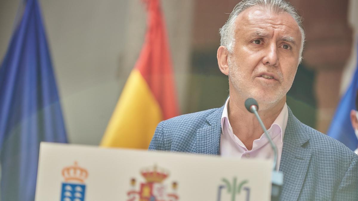 El presidente del Gobierno de Canarias, Ángel Víctor Torres.