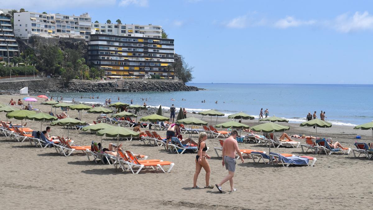 San Agustín, una playa tranquila