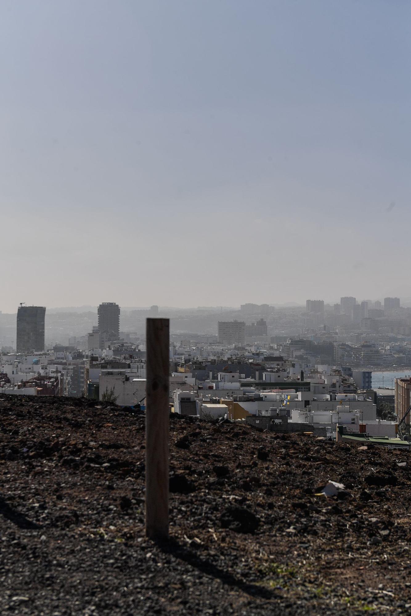 Calima en Las Palmas de Gran Canaria (29/12/2021)