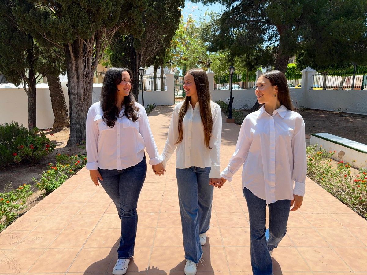 Lluna, Marta i Lorena, Filles de Maria 2025.