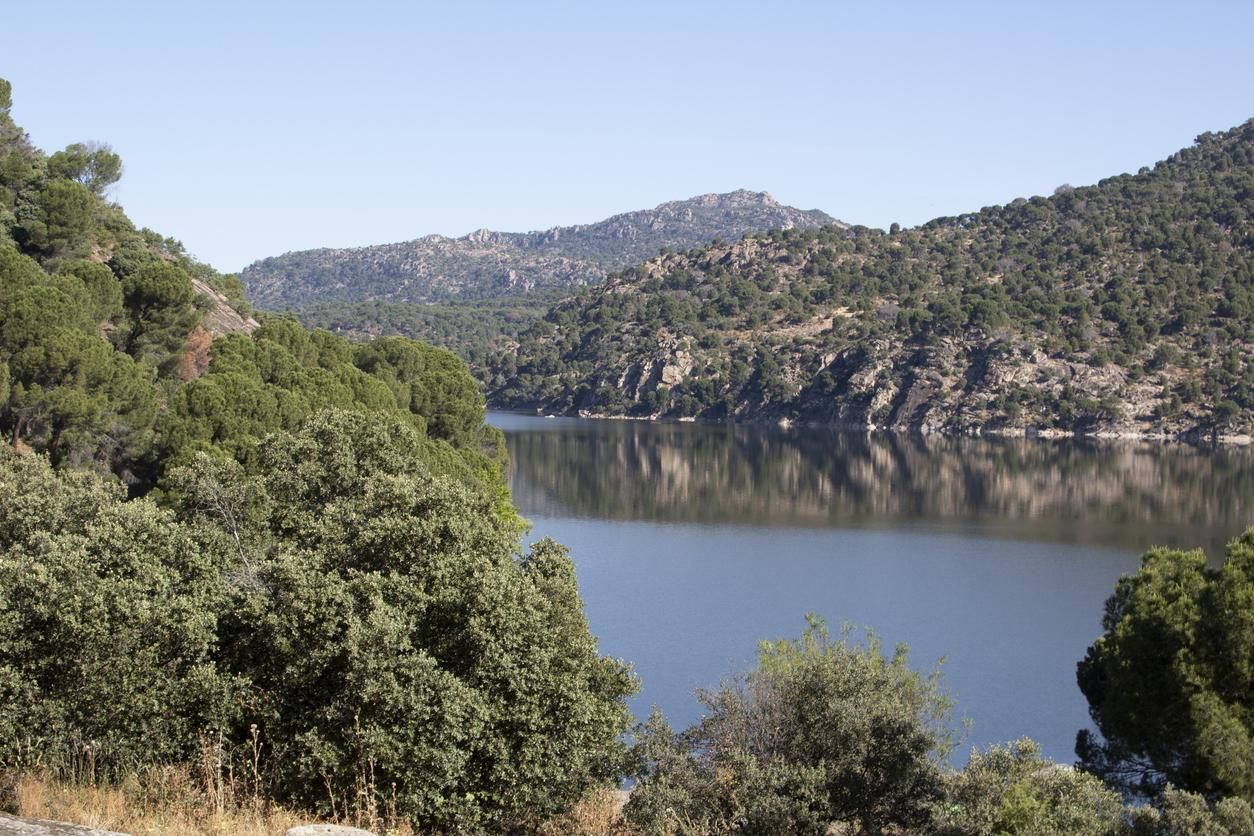 Pantano de San Juan en Madrid