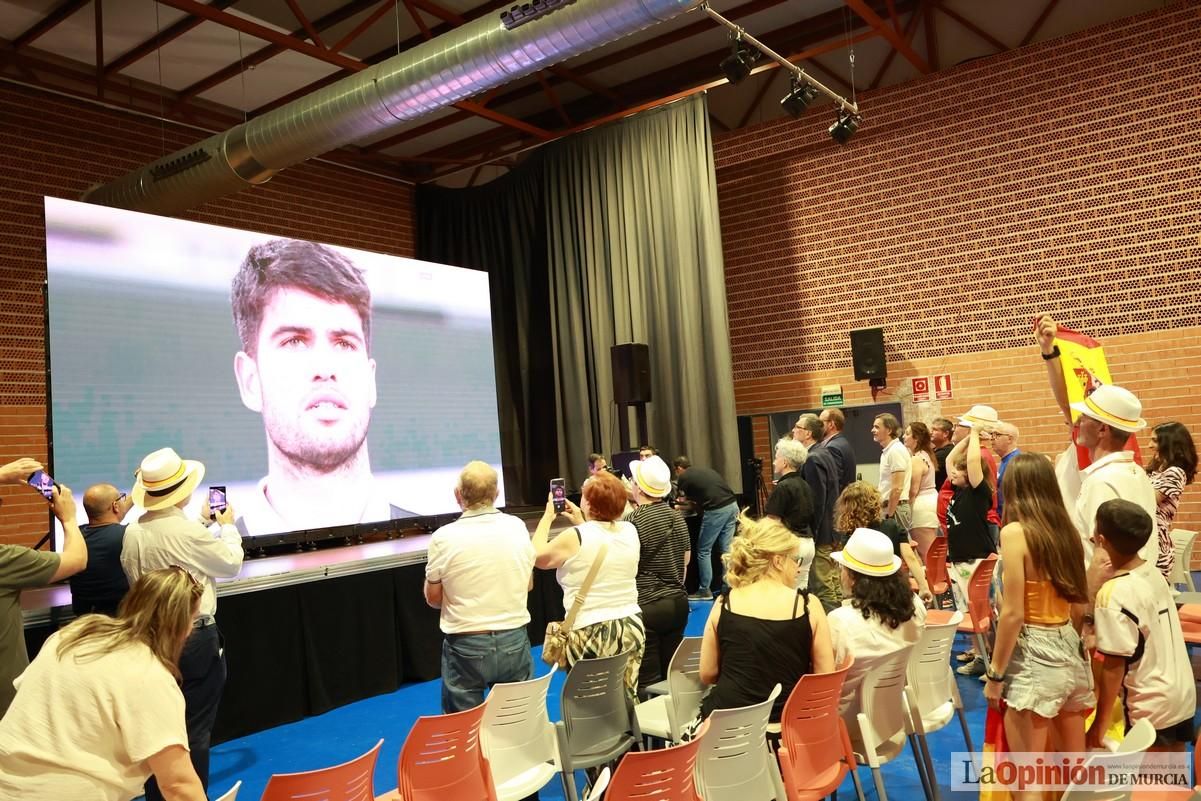 Así se vivió la final de Carlos Alcaraz en Roland Garros este domingo