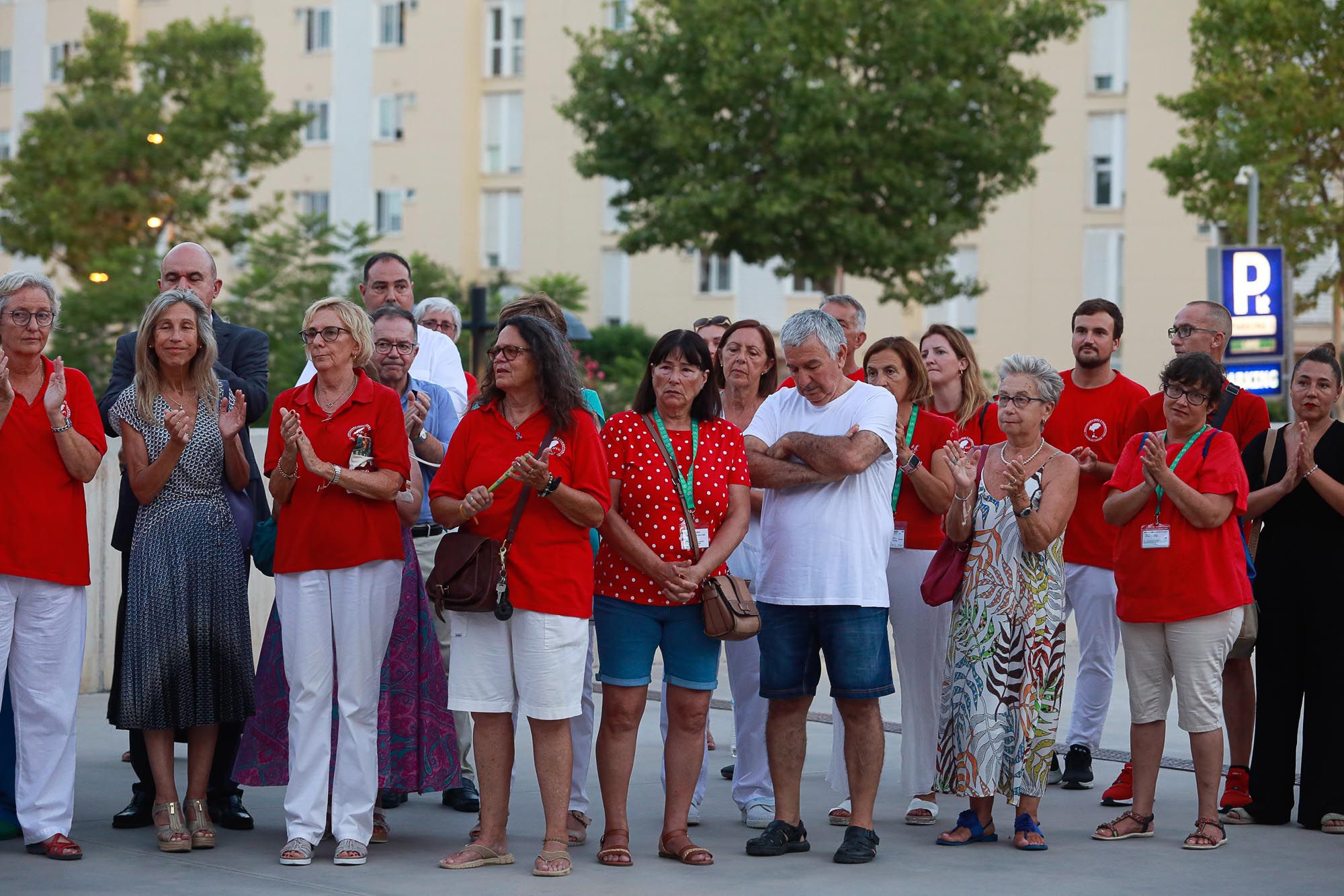 Homenaje a Helen Watson en el hospital Can Misses de Ibiza.