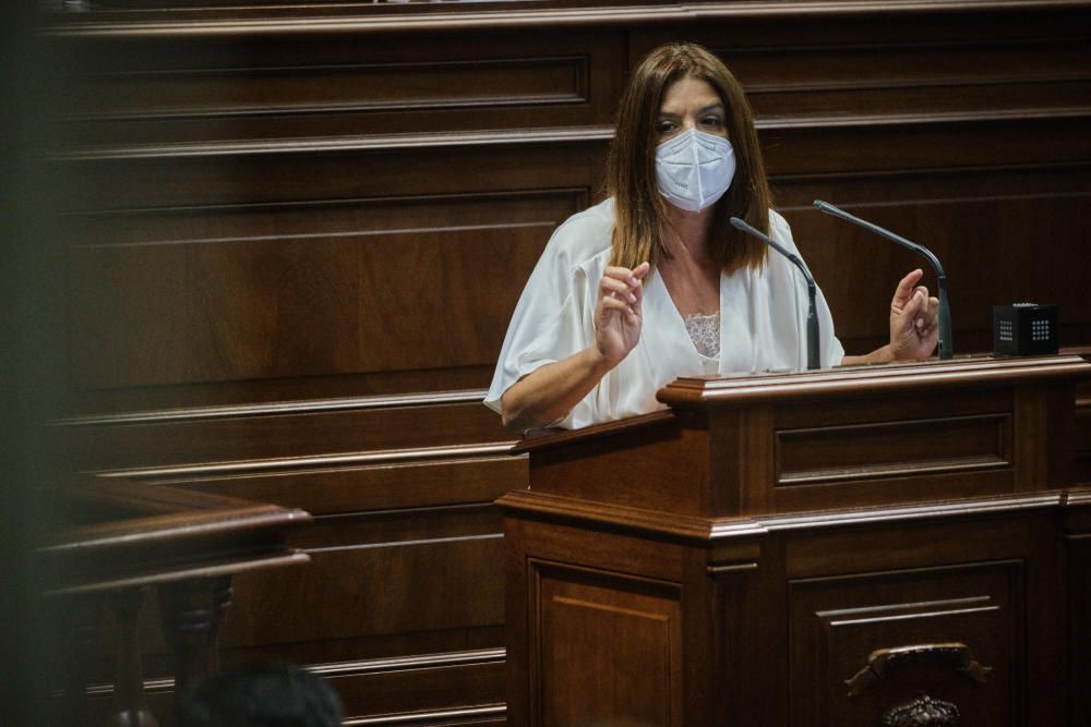 Pleno en el Parlamento de Canarias