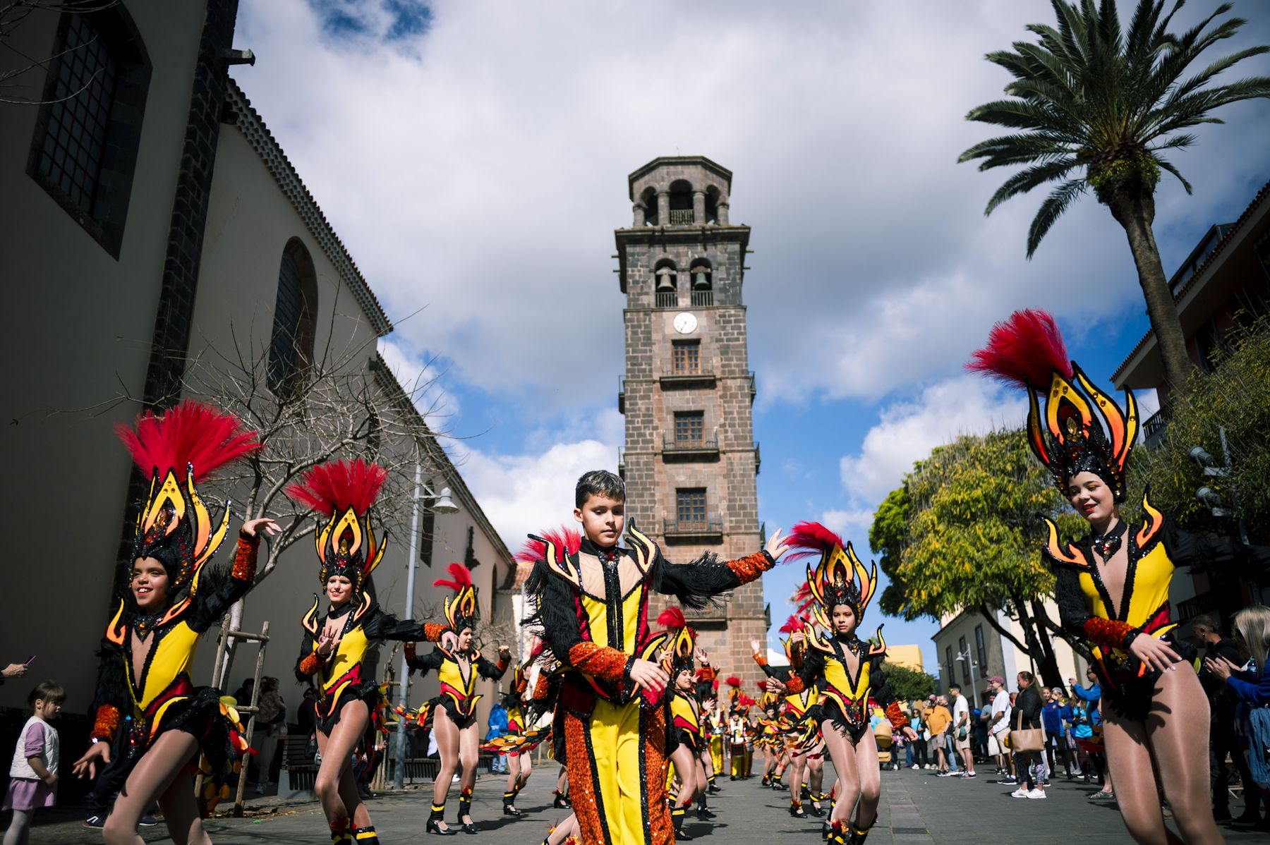Carnaval infantil en La Laguna