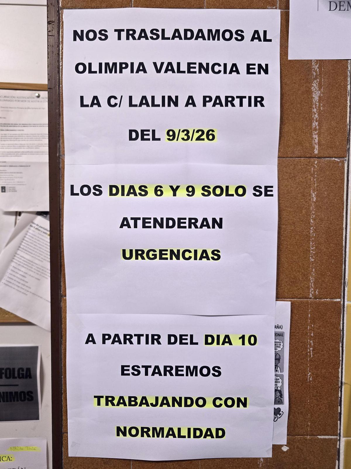 Último día de actividad en el centro de salud de López Mora
