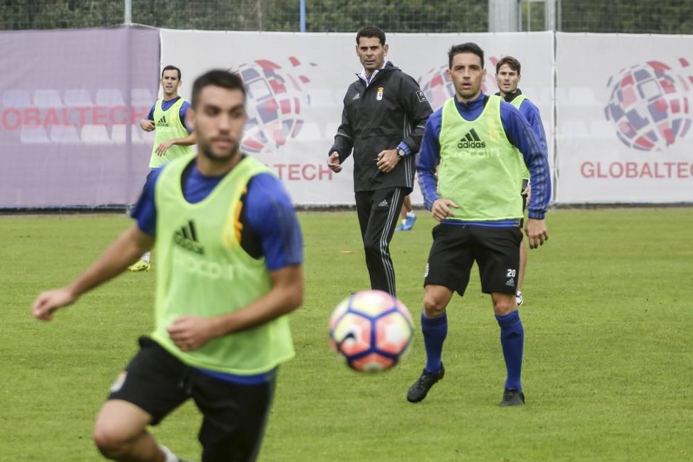 Entrenamiento del Real Oviedo