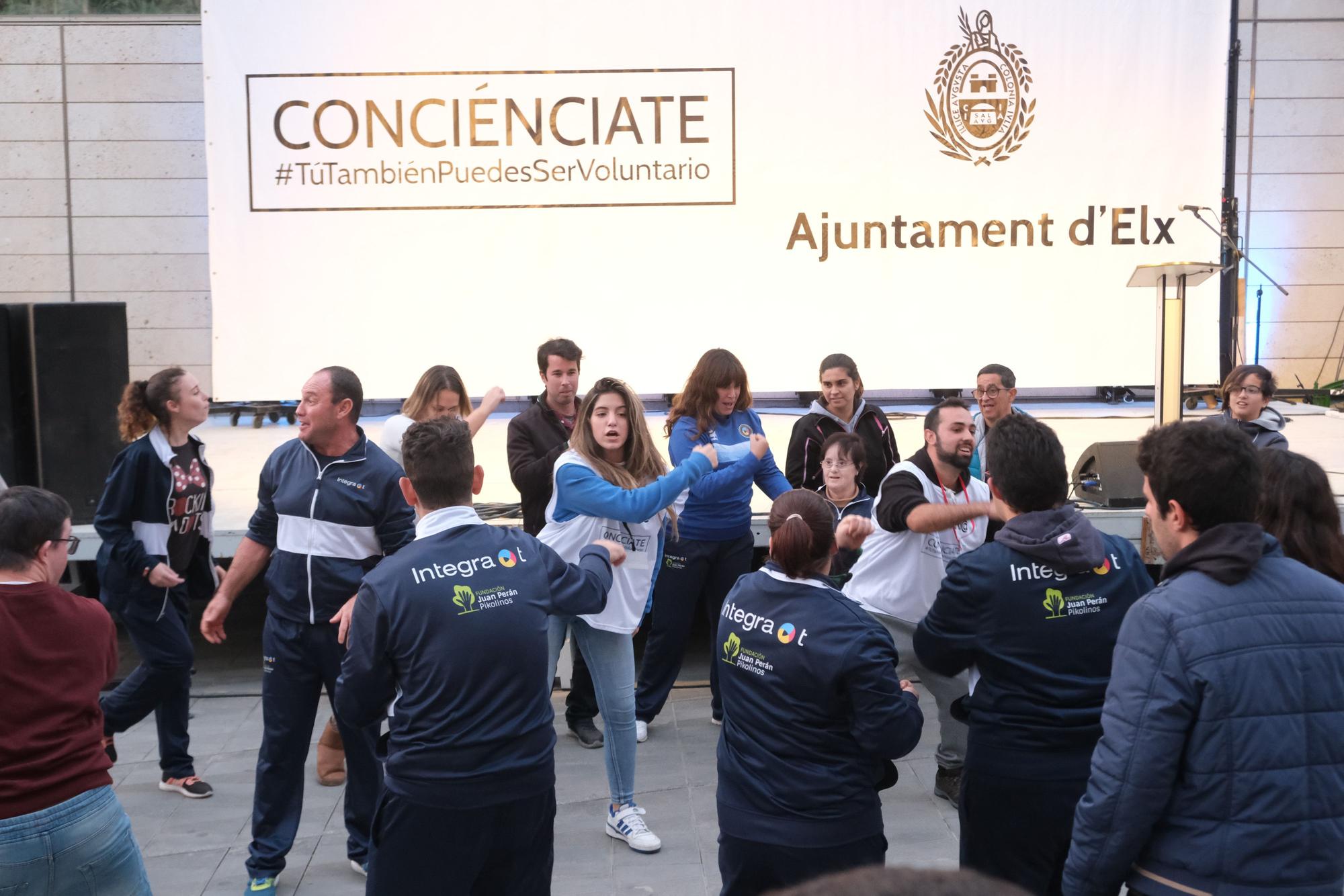 Así ha sido la celebración del Día del voluntariado en Elche