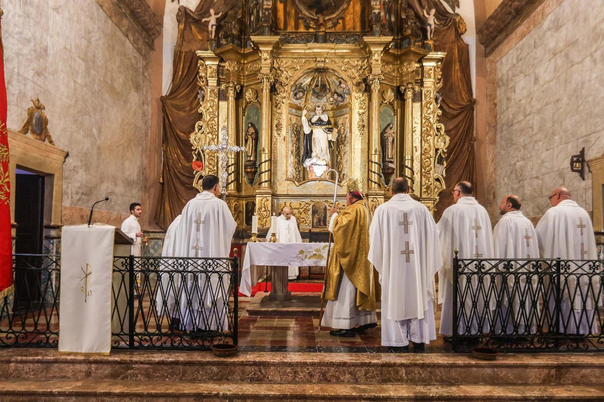 Santo Domingo acoge la misa por el 209 aniversario de la Catedral de Ibiza Santo Domingo acoge la misa por el 209 aniversario de la Catedral de Ibiza