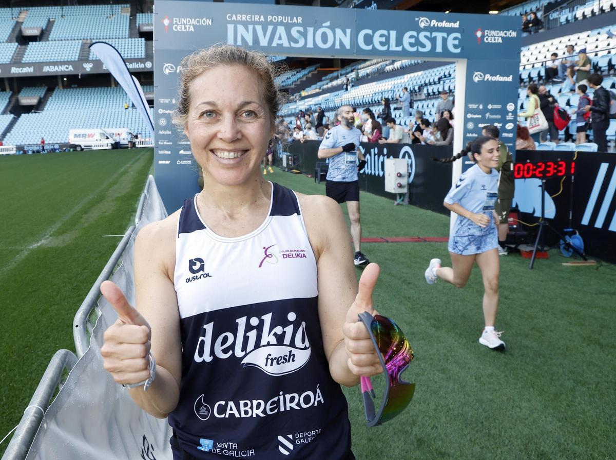 Invasión Celeste en Vigo con casi 3.000 corredores