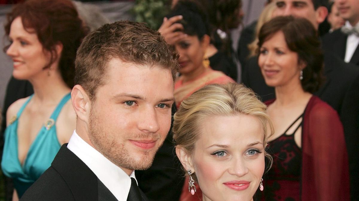 Ryan Phillippe y Reese Witherspoon en los Oscar de 2006, un año antes de su separación