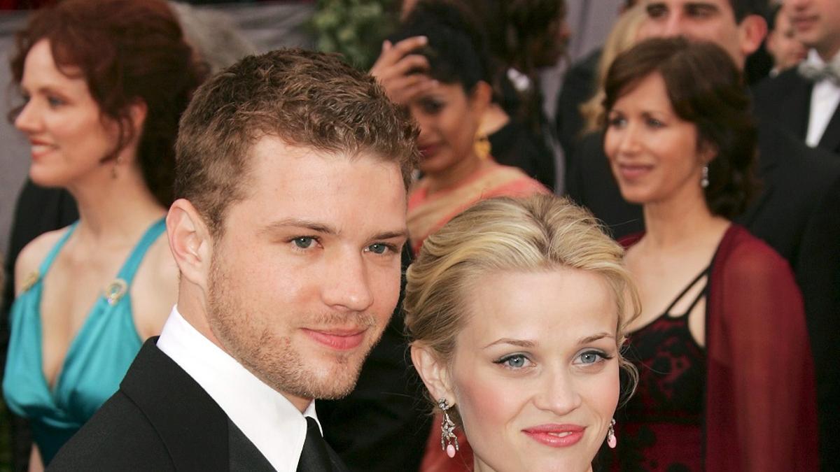 Ryan Phillippe y Reese Witherspoon en los Oscar de 2006, un año antes de su separación